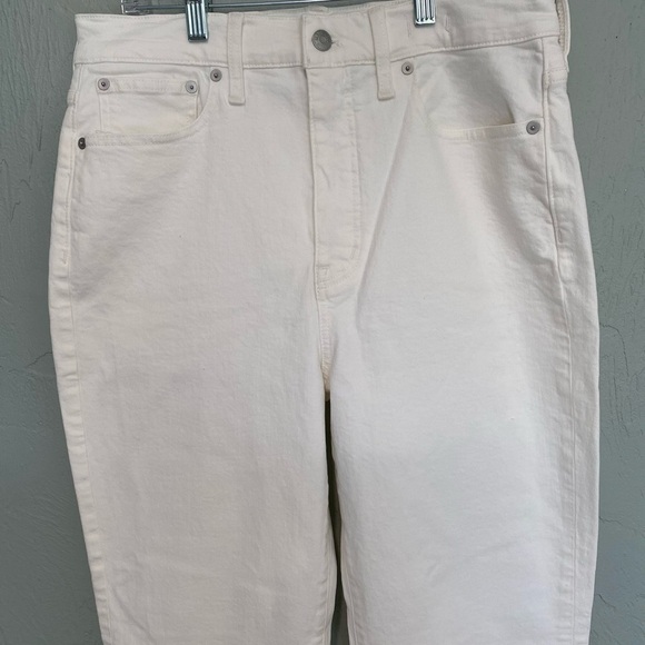 NWT Madewell The Perfect Vintage Jean in Tile white The High Rise size 28 Tall - Picture 14 of 15